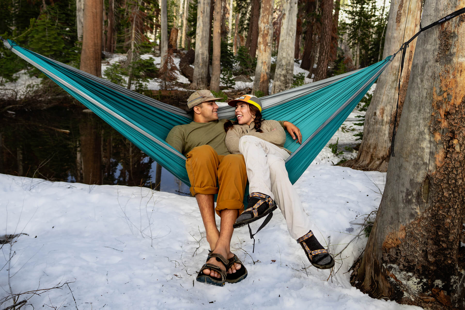 ENO DoubleNest Hammock + Atlas Straps Bundle