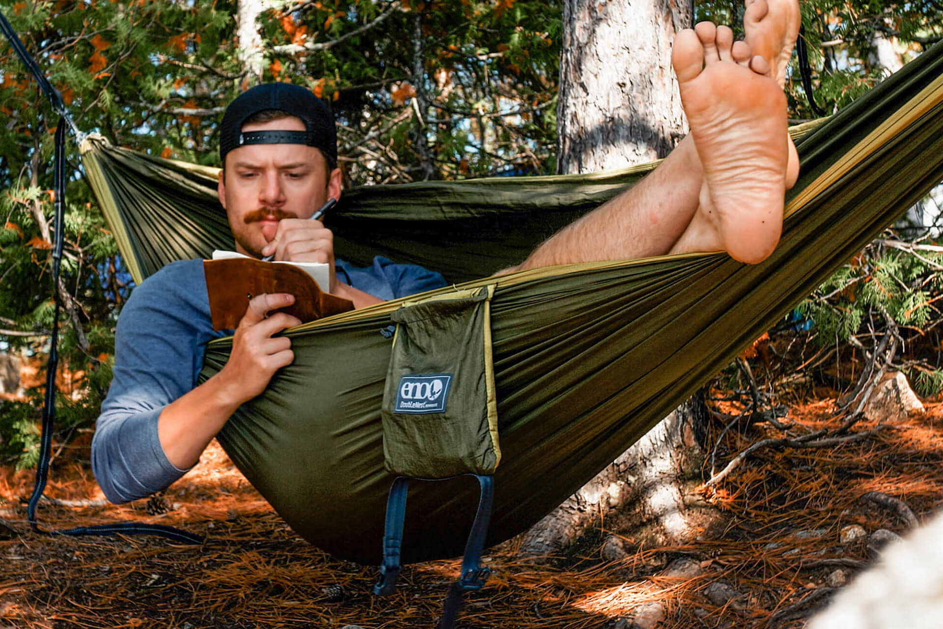 ENO DoubleNest Hammock + Atlas Straps Bundle