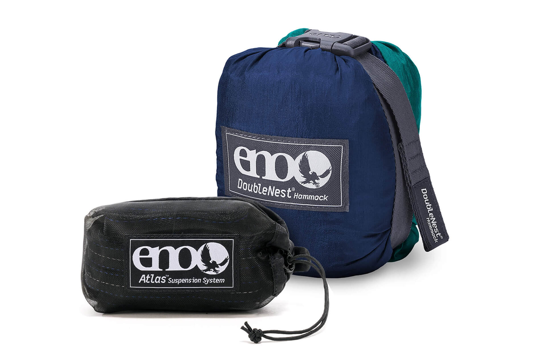 ENO DoubleNest Hammock + Atlas Straps Bundle