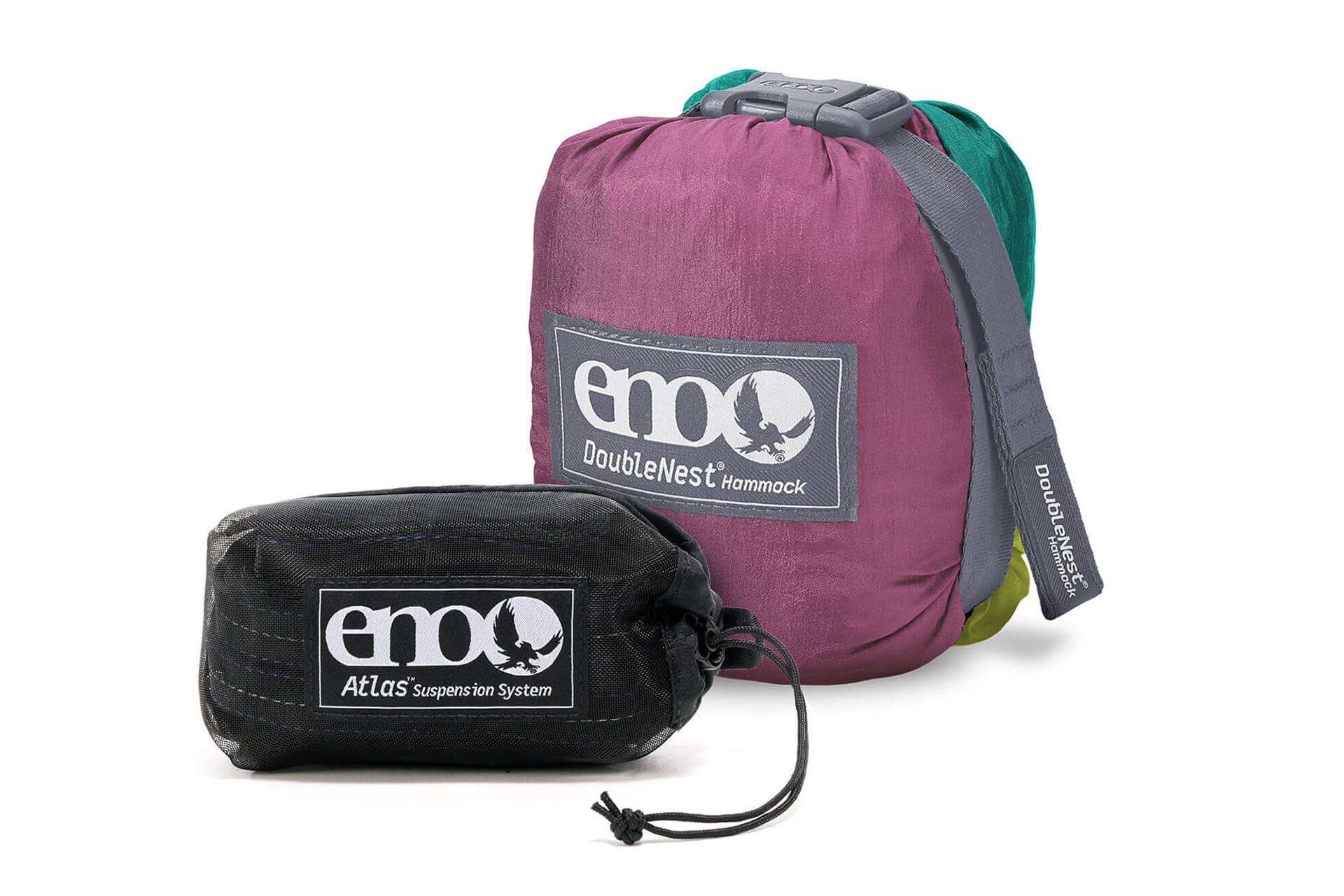 ENO DoubleNest Hammock + Atlas Straps Bundle