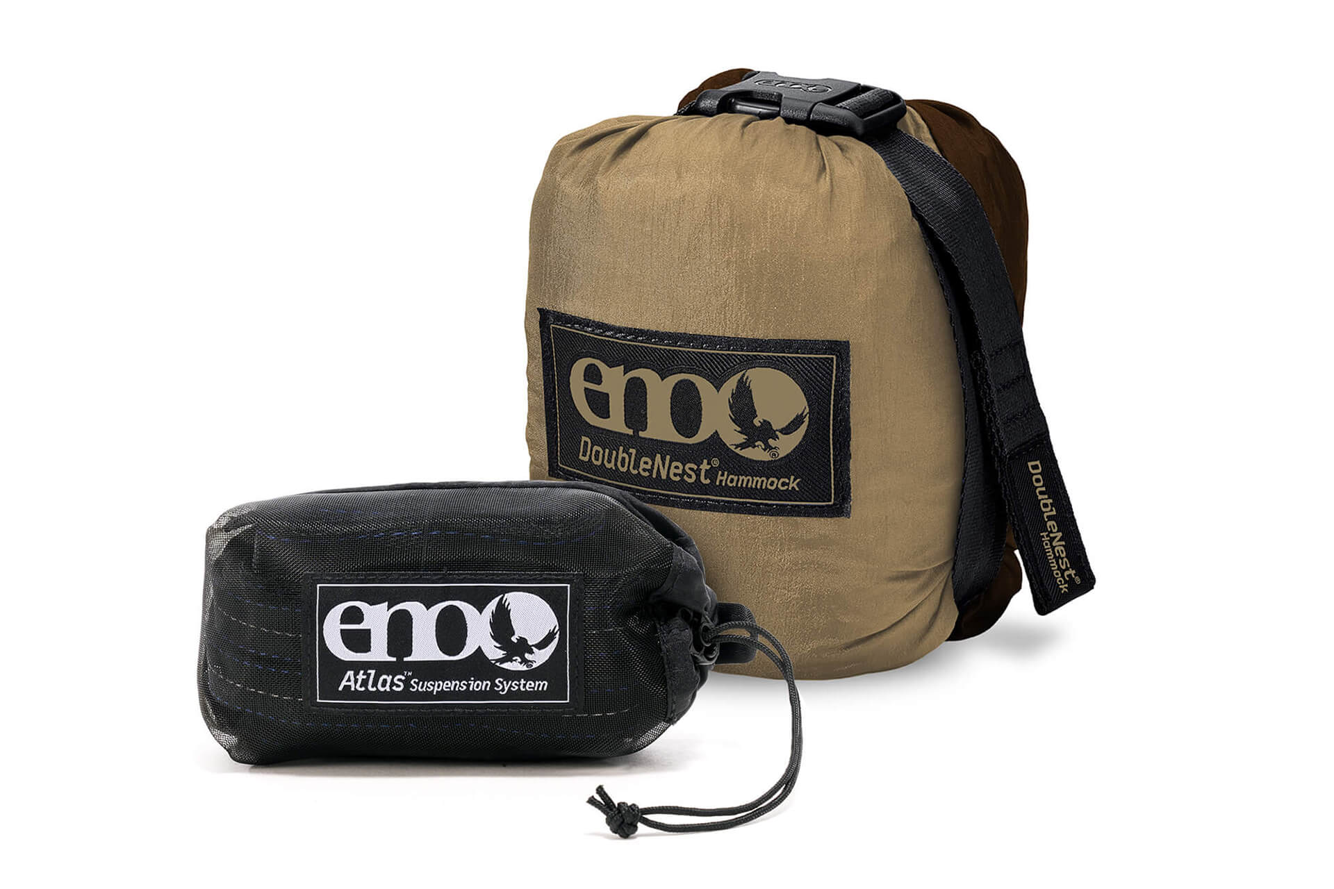 ENO DoubleNest Hammock + Atlas Straps Bundle