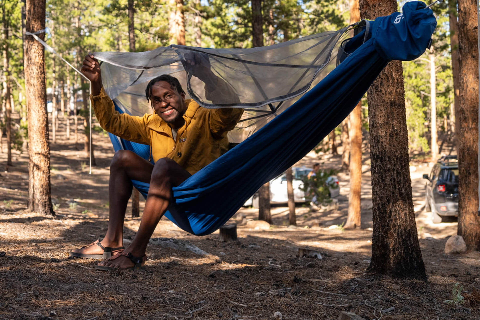 ENO JungleNest Hammock + Helios Straps Bundle