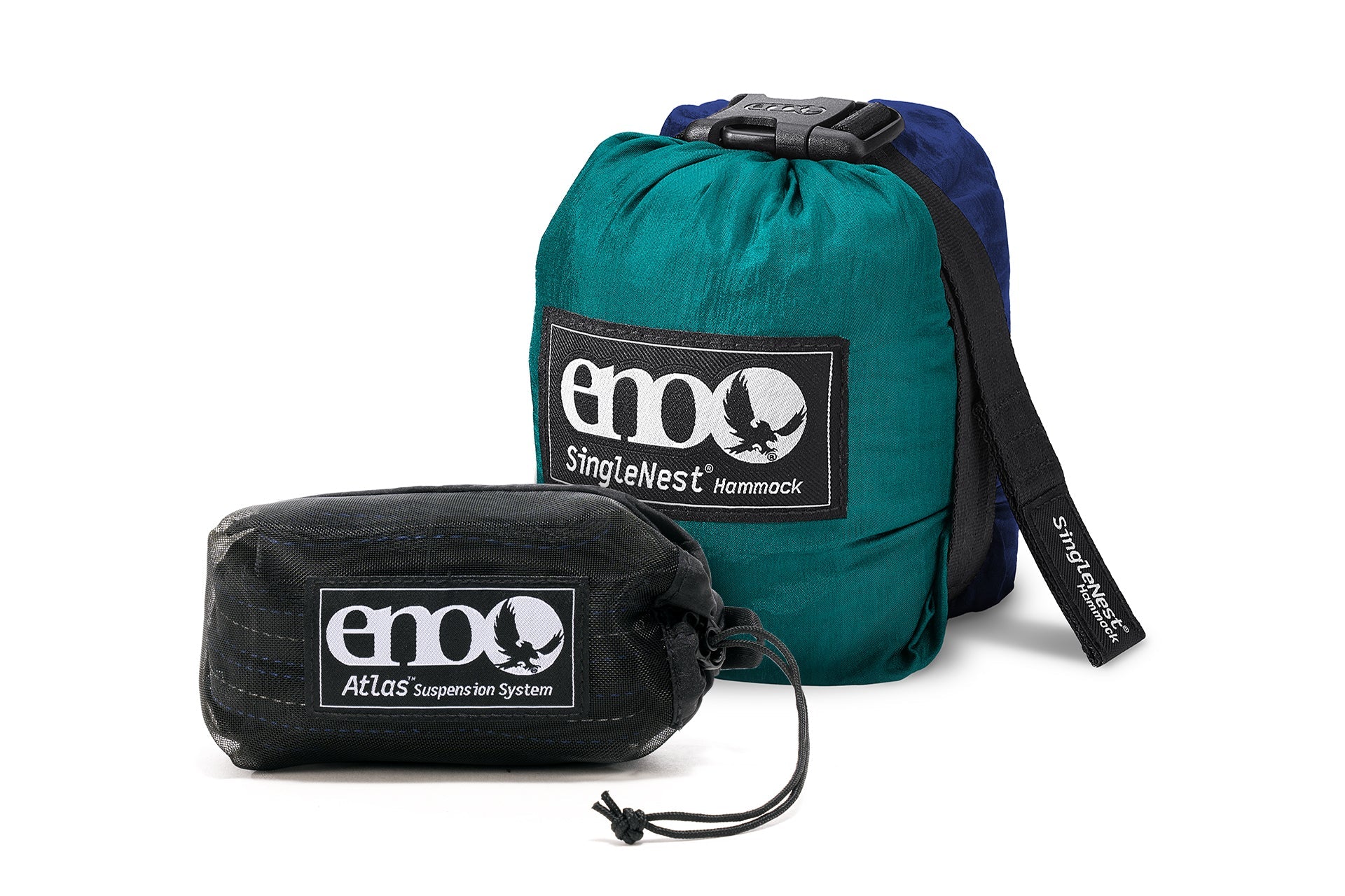 ENO SingleNest Hammock + Atlas Straps Bundle