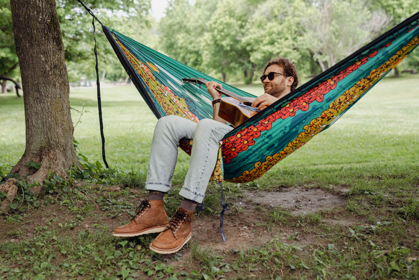 Meet the Artist Behind the Day to Night DoubleNest Hammock Print, Logan Hall