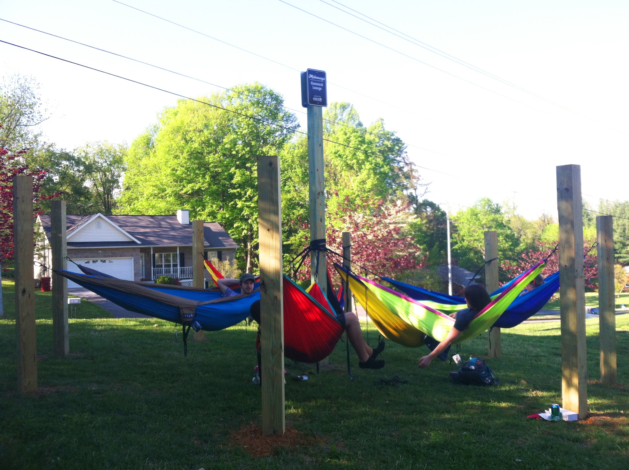 Johnson City’s First Student Hammock Lounge