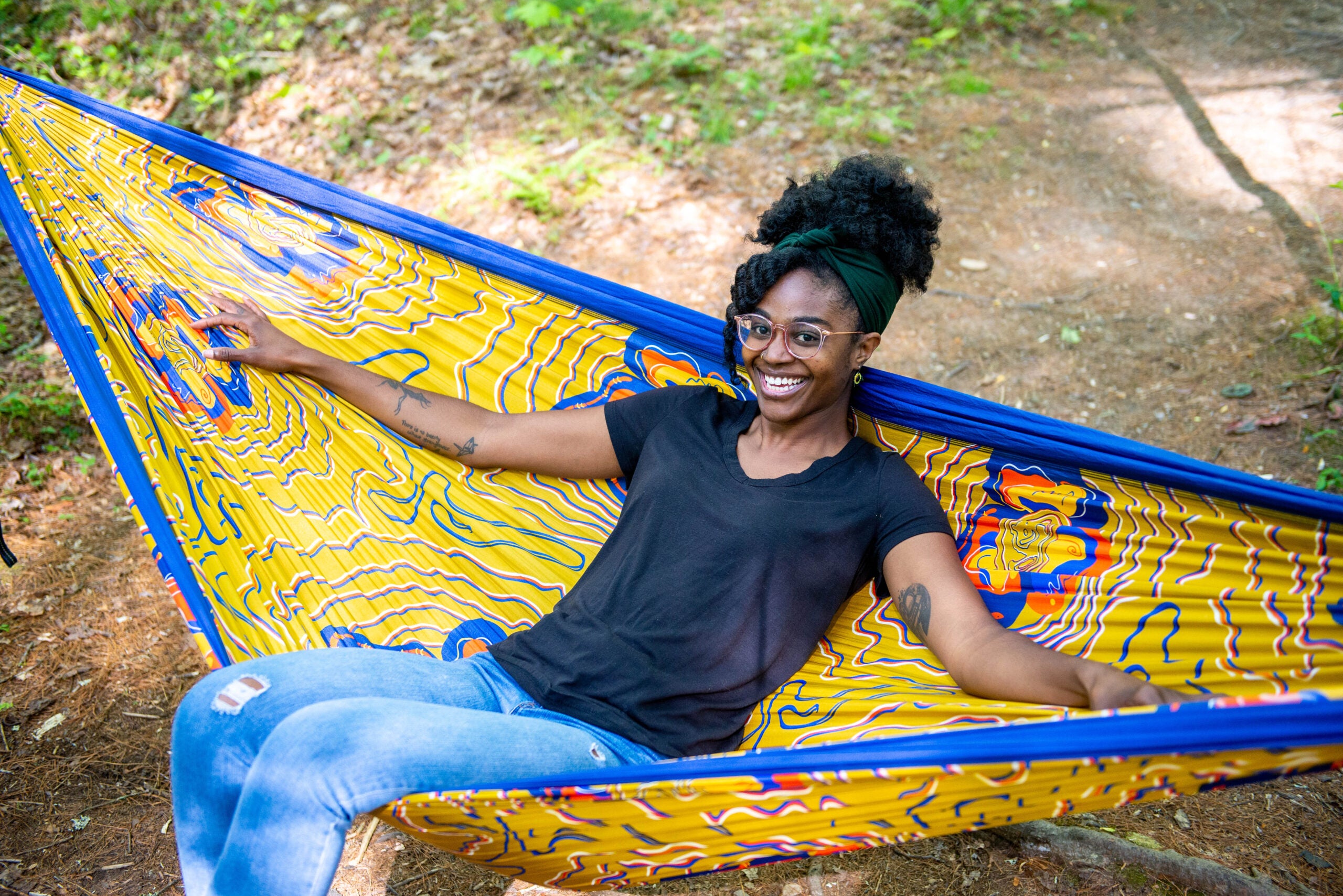 The Story Behind the Outdoor Afro X ENO Kili Mapp Kili DoubleNest Print Hammock