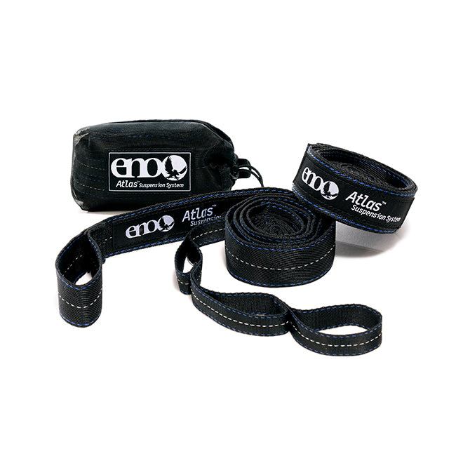 Studio image of ENO Atlas Hammock Straps on white background.