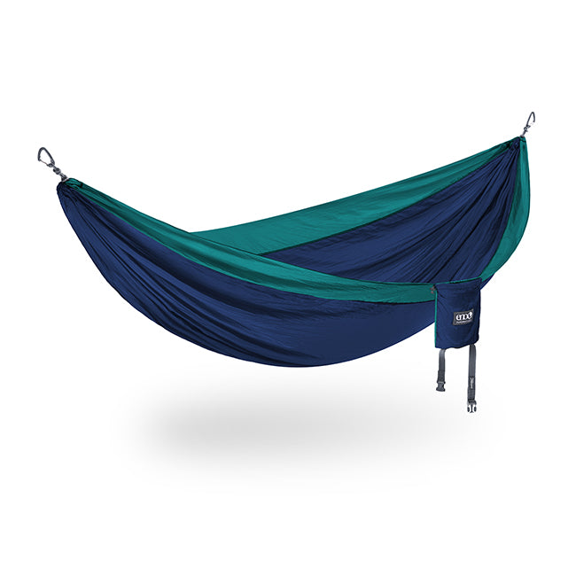 Studio image of ENO DoubleNest Hammock on white background.