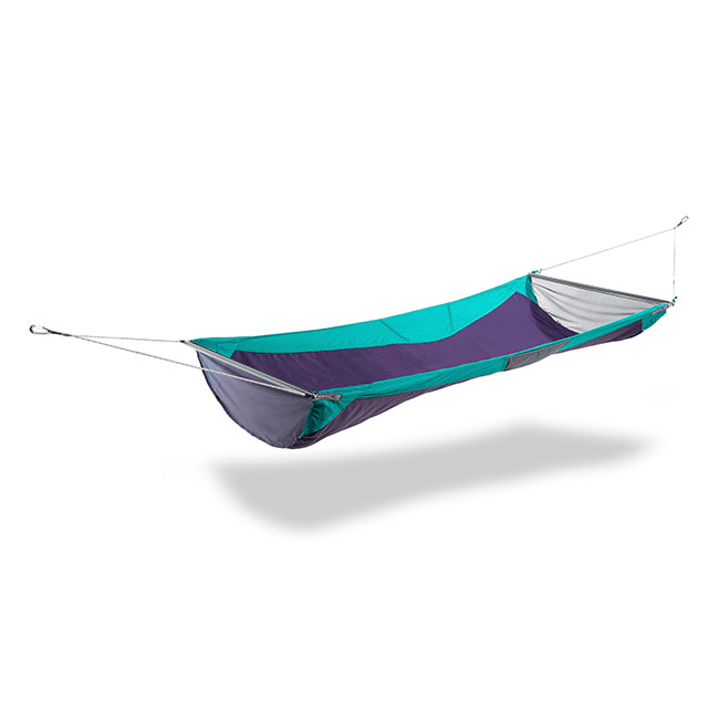 Studio image of ENO SkyLoft Hammock on white background.