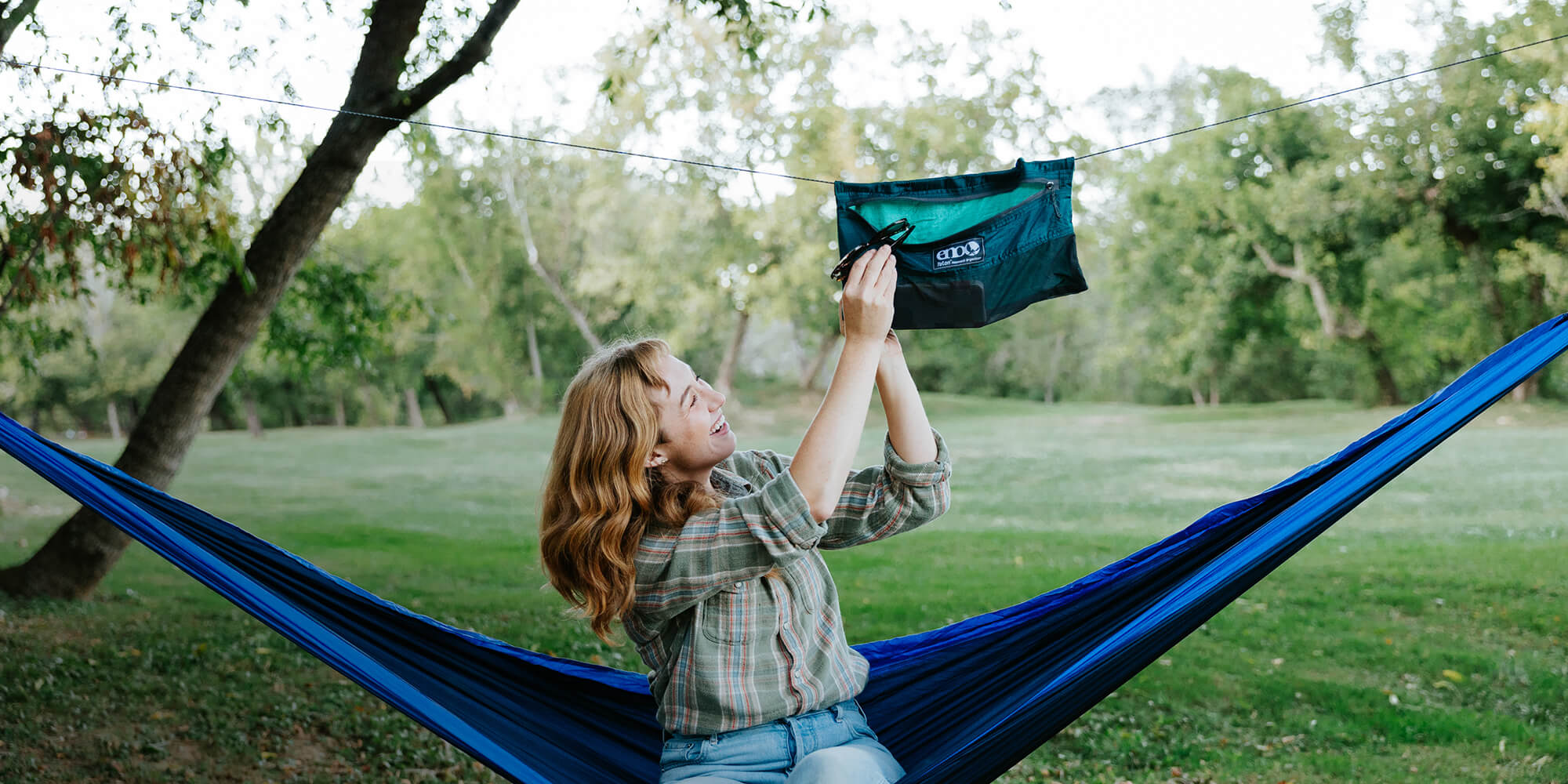 ENO Talon Hammock Organizer | Convenient Overhead Storage