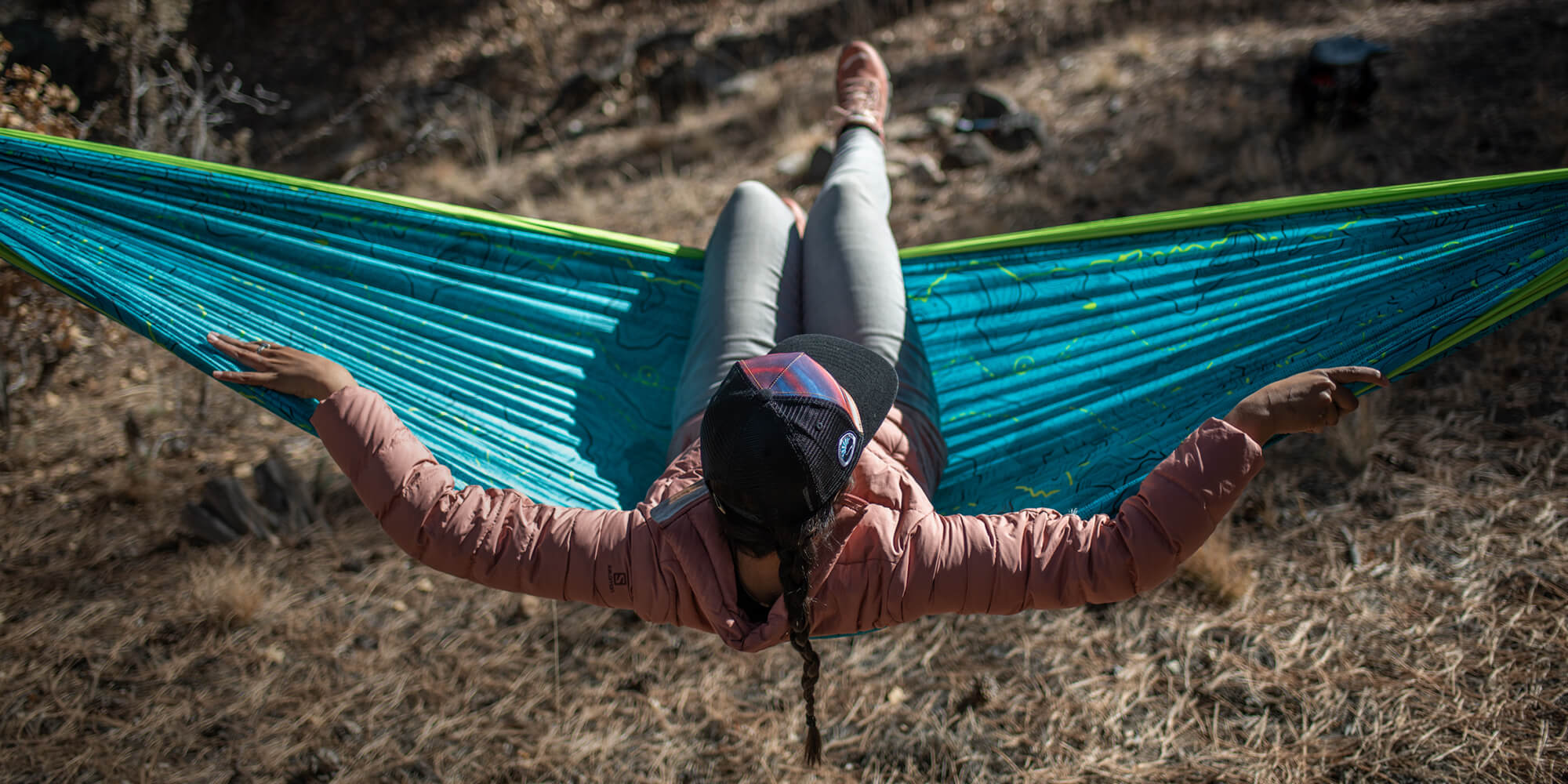 ENO CDT DoubleNest Hammock Print | Inspired By Our Nations Most Iconic Trails' Landmarks