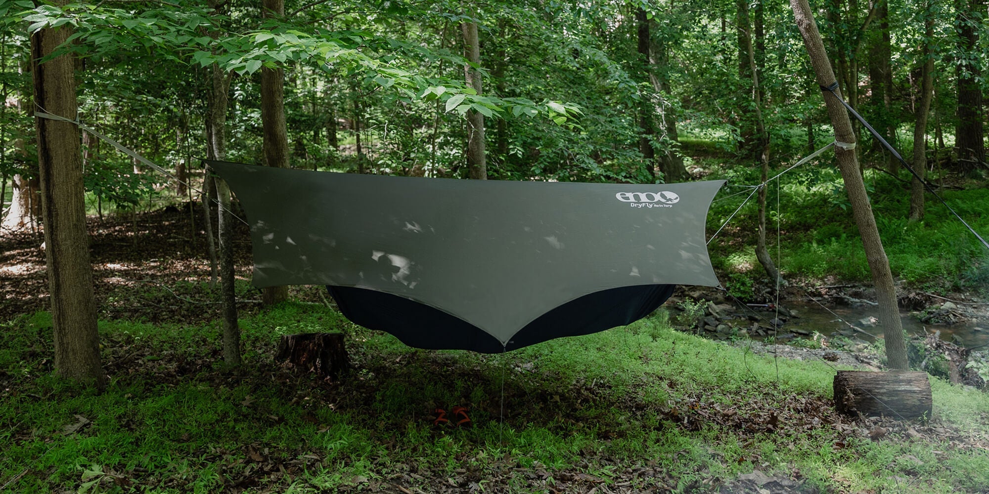 DryFly Rain Tarp - Weatherproof Hammock Camping Tarp | ENO