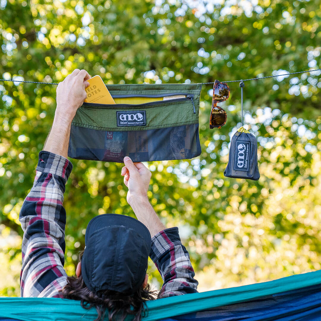 ENO Talon Hammock Organizer | Easily Access Necessities 