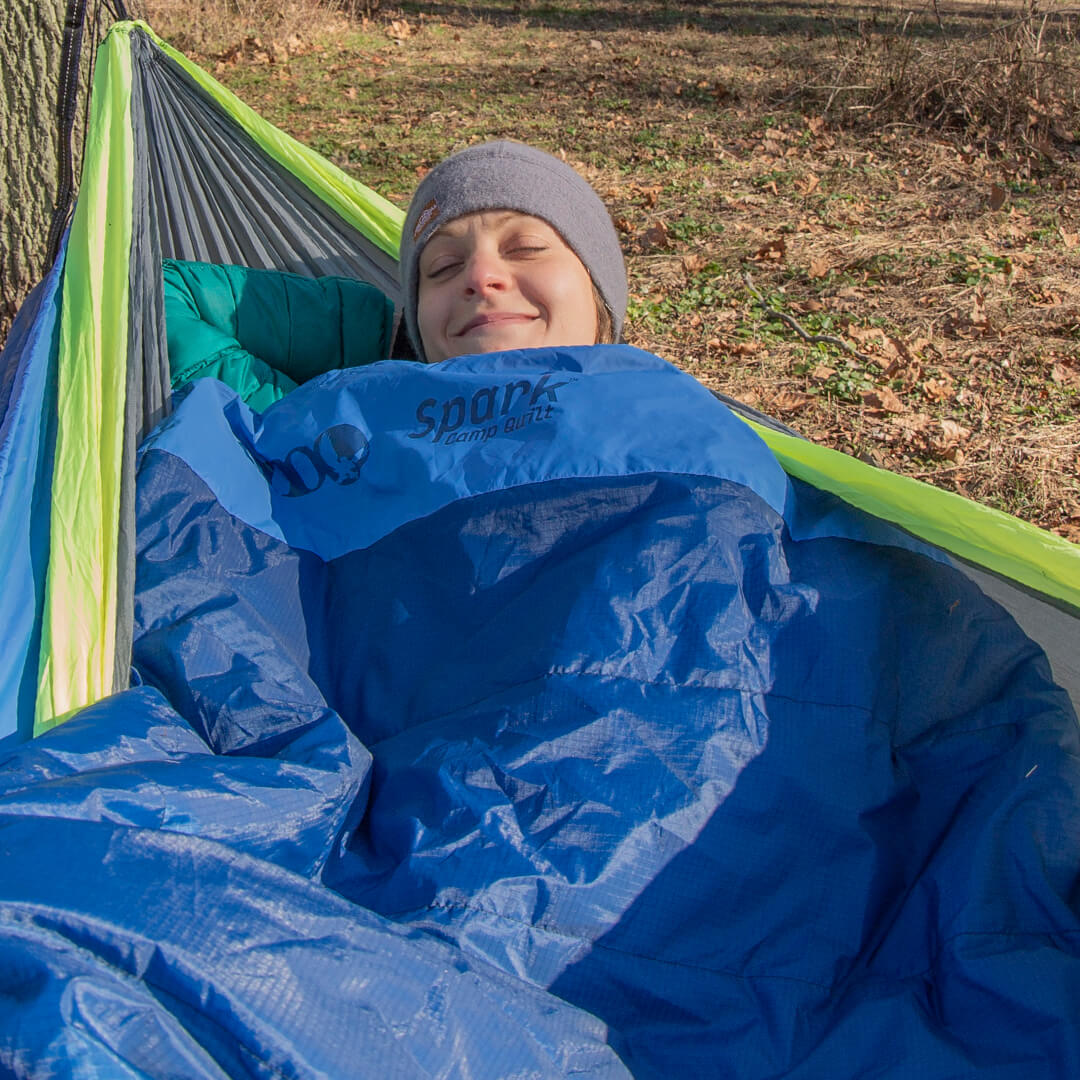 Spark Camp Quilt Recycled Hammock Camping Insulation ENO