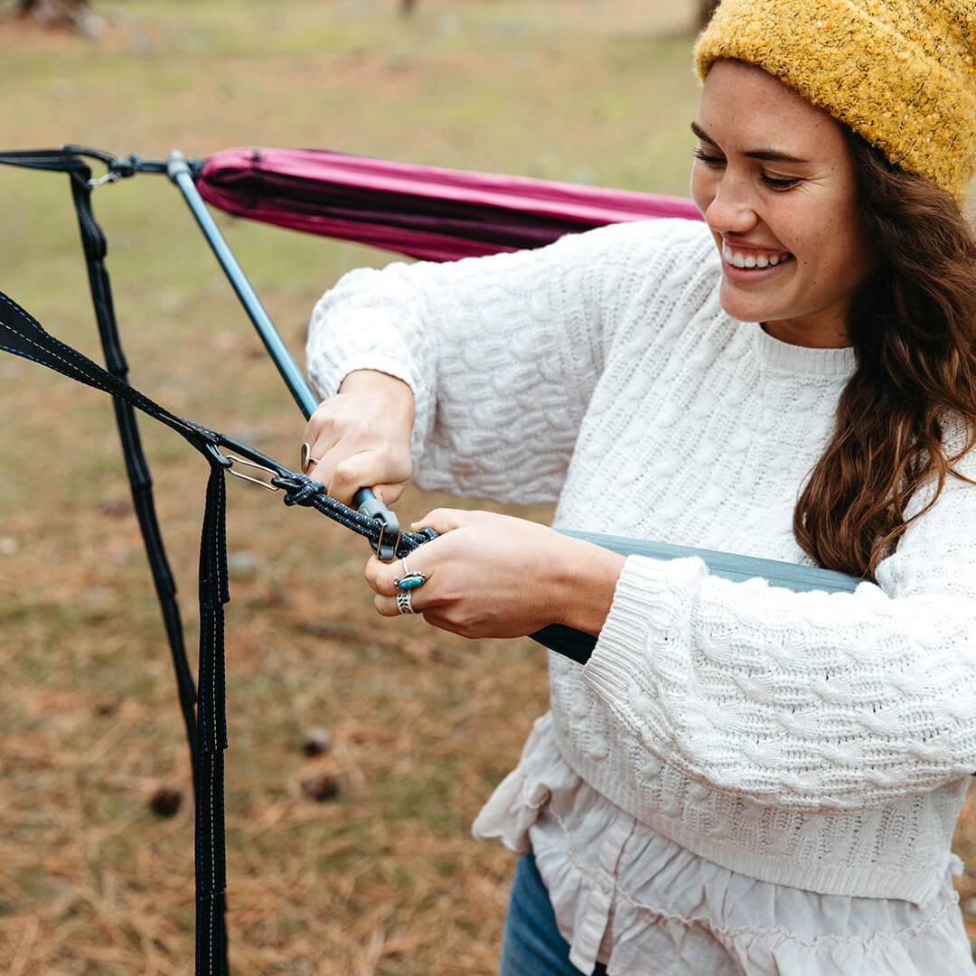 Fuse Tandem Hammock System Side by Side Hammock Setup ENO