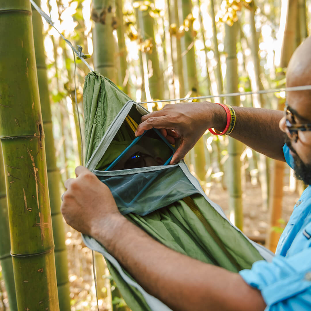 JungleNest Hammock - Portable Hammock with Mosquito Net | ENO