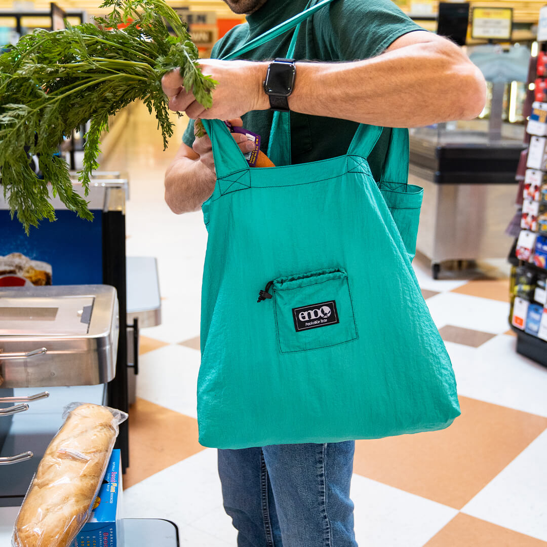 ENO Packable Tote | A Reusable Grocery Bag You Can Feel Good About