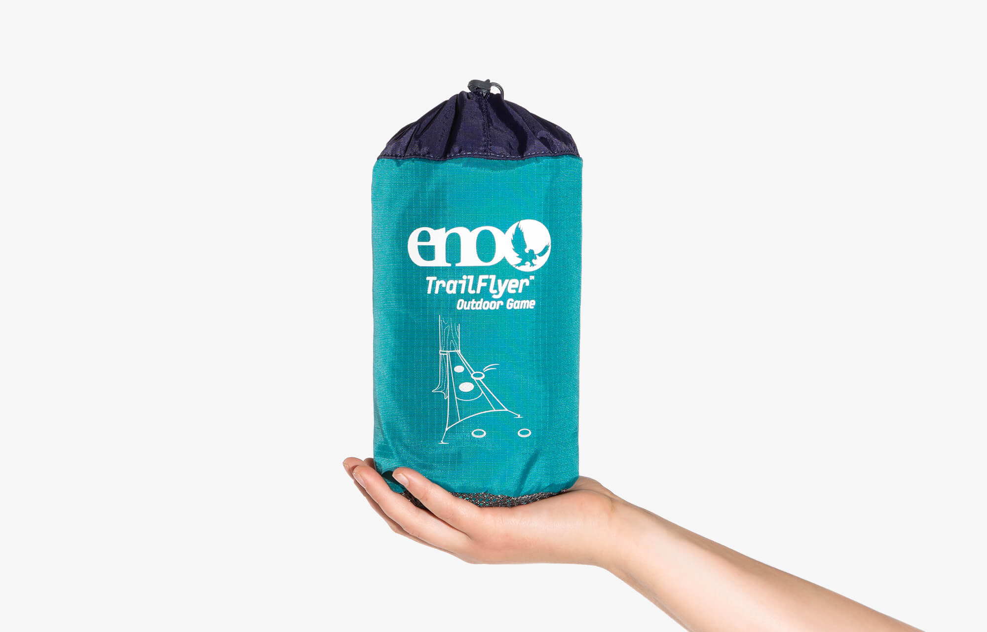 ENO TrailFlyer Outdoor Game | Packs Into Adventure Ready Stuff Sack