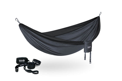 Eagles Nest Outfitters, Inc. Hammock Charcoal/Black Classic Hammock + Straps Bundle