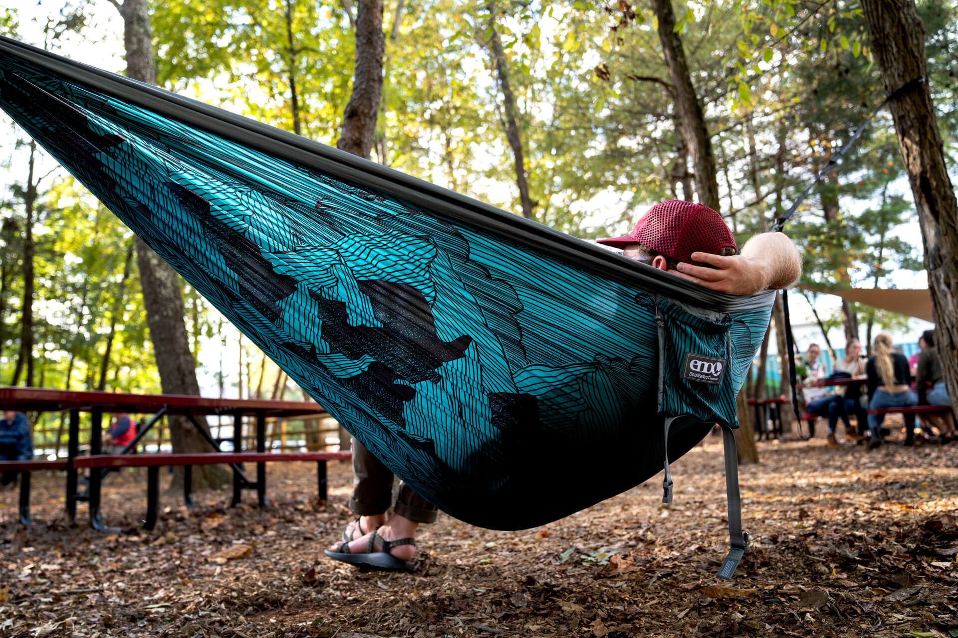 Eagles Nest Outfitters, Inc. Hammock Print Hammock + Straps Bundle