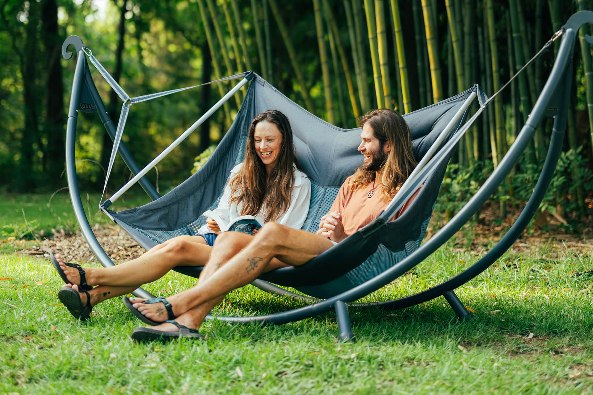 SoloPod Hammock Stand - Backyard Hammock Stand | ENO