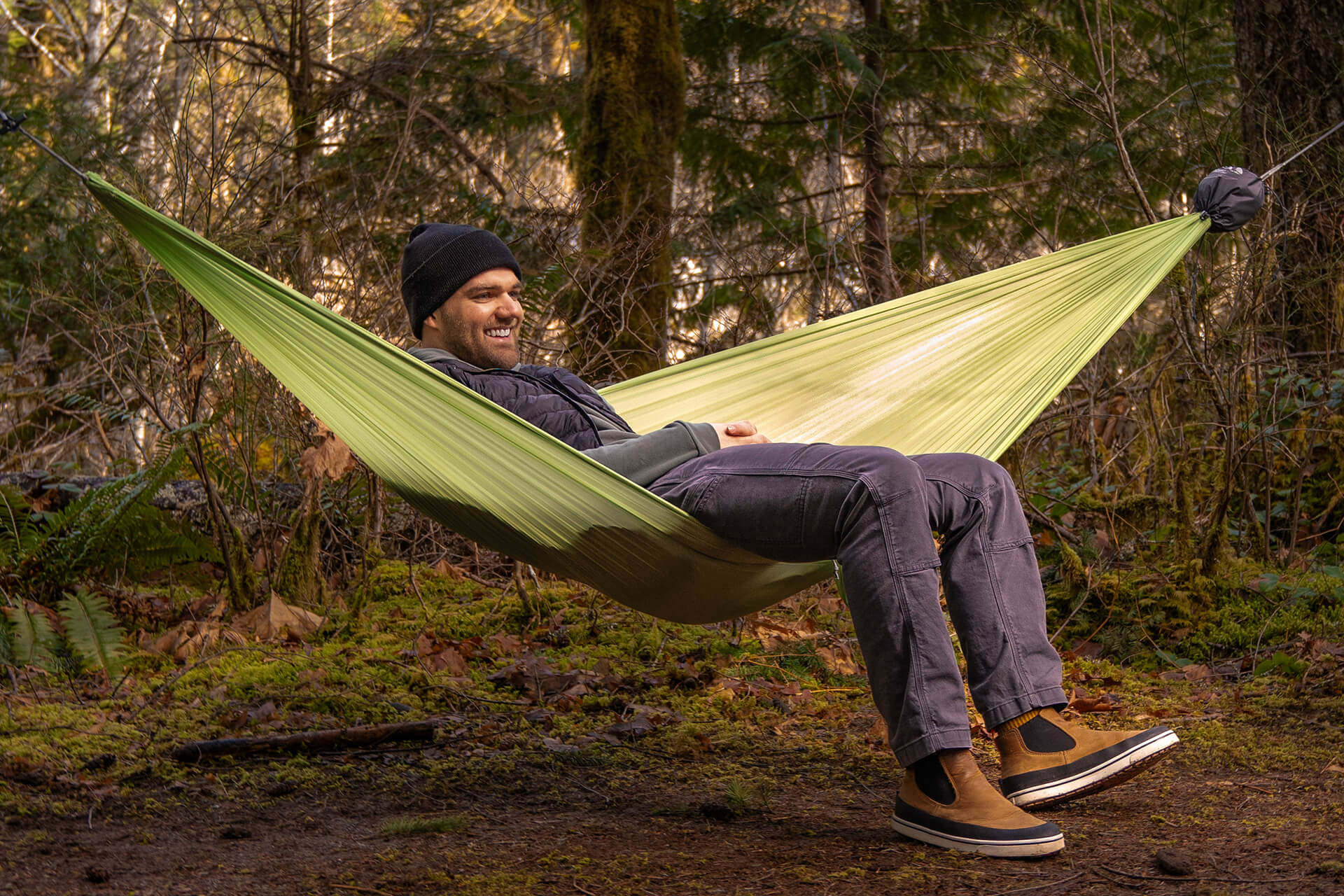 ENO Sub6 超軽量ハンモック（Charcoal） ENO Sub6 Ultralight Hammock / イーノ サブ6 ウルトラライトハンモック