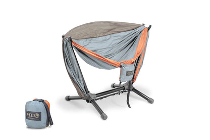 ENO Coastal/Cocktail DoubleNest Hammock + Parklite Stand Bundle