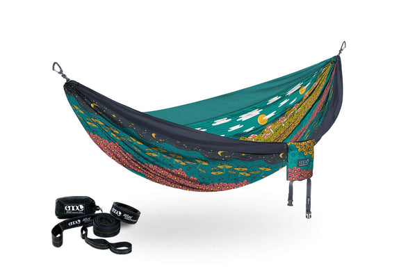 テーブル・チェア・ハンモック eno DoubleNest Hammock & Atlas Strap eno-day-to-night-doublenest-