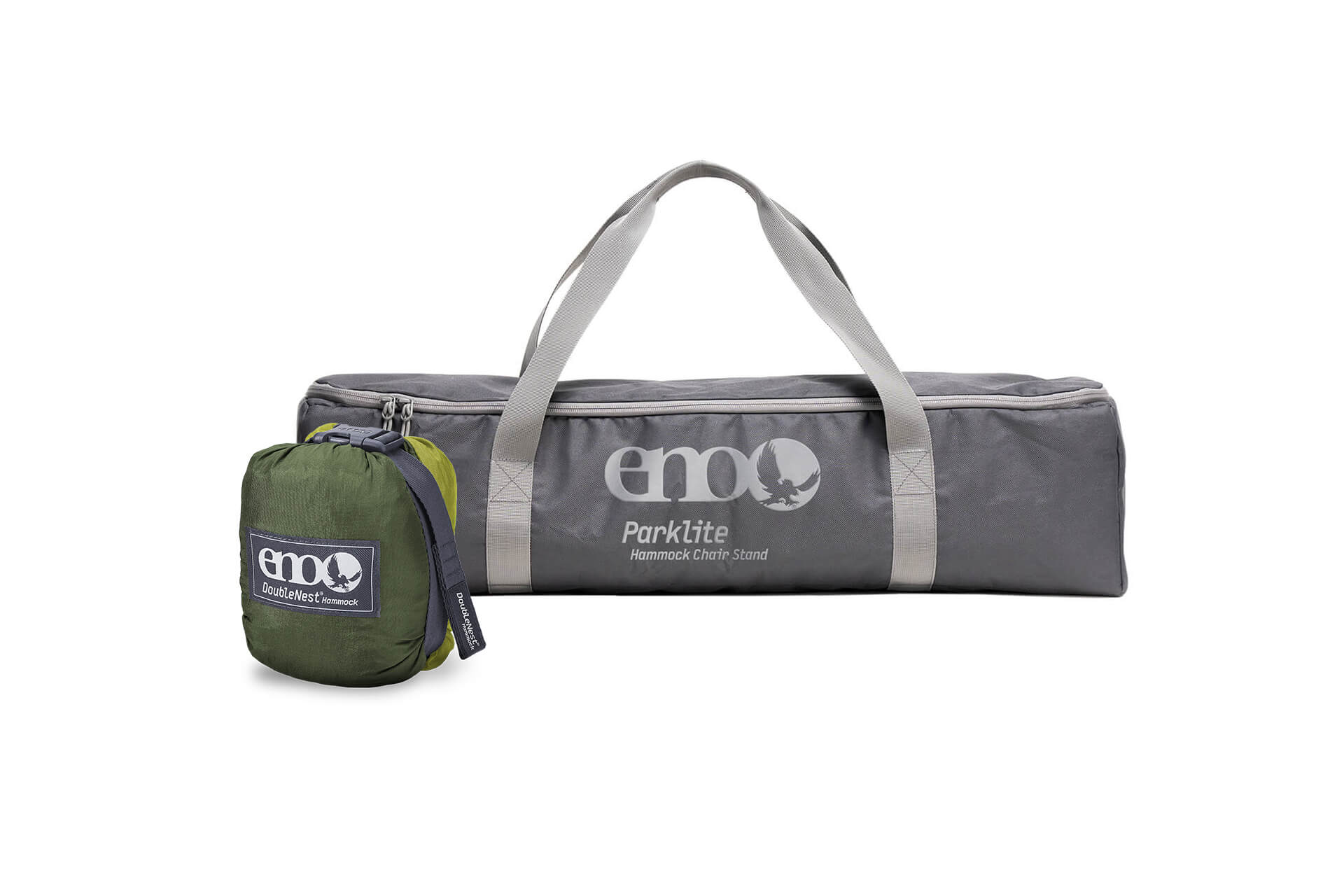 ENO DoubleNest Hammock + Parklite Stand Bundle
