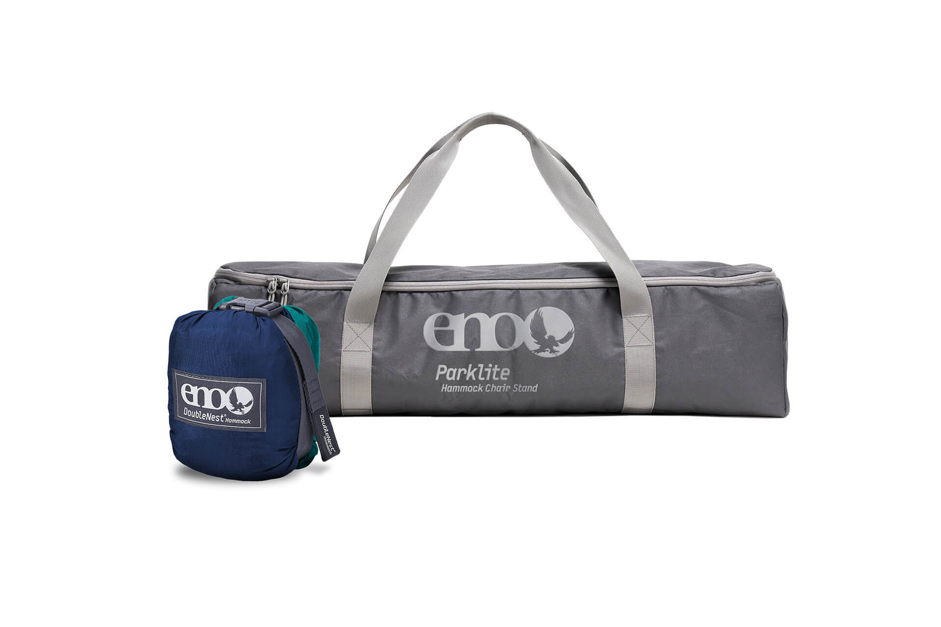 ENO DoubleNest Hammock + Parklite Stand Bundle