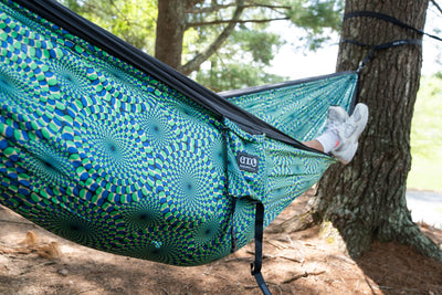 ENO DoubleNest Hammock Print + Atlas Straps Bundle