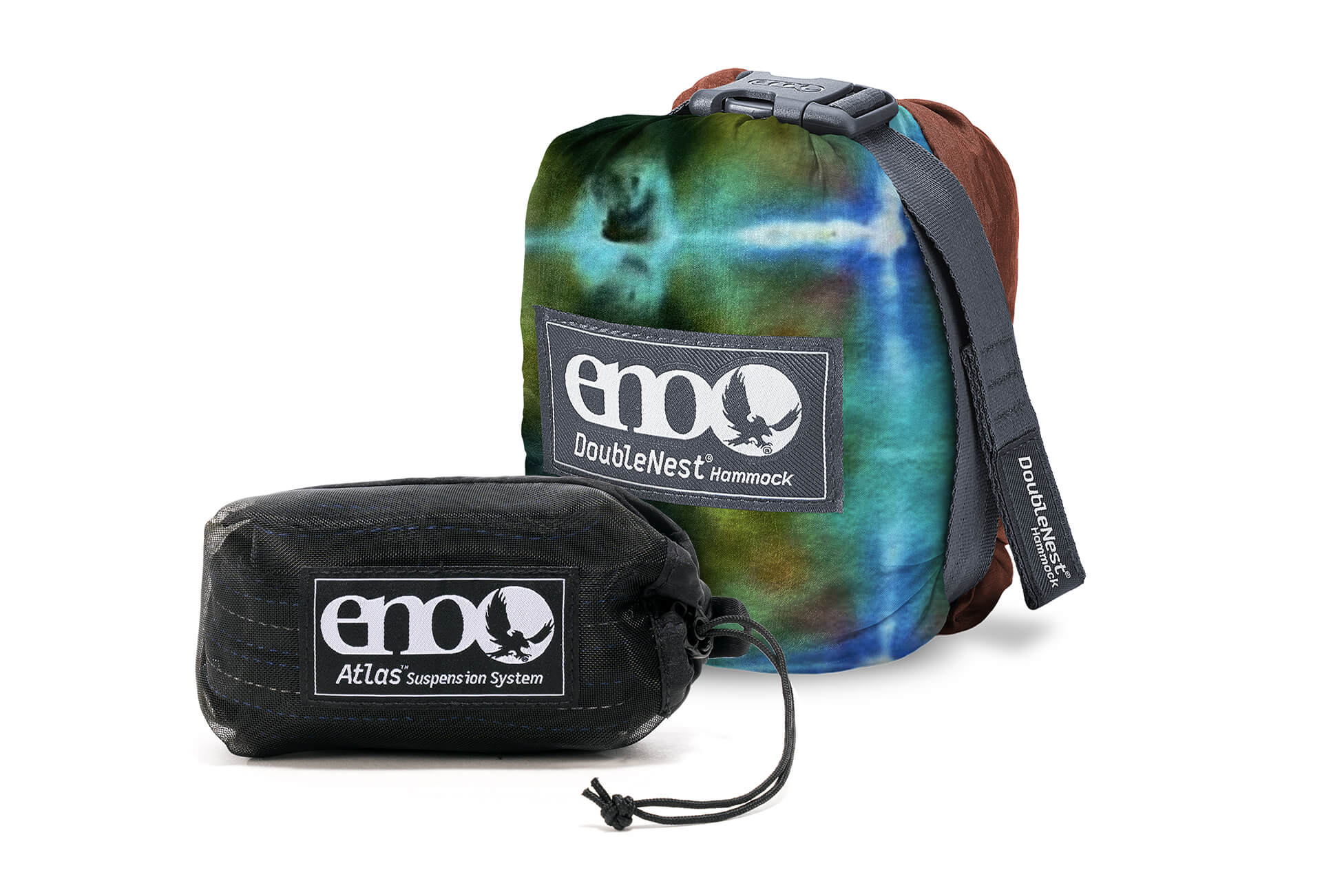 DoubleNest Hammock Print + Atlas Straps Bundle | Double Hammock