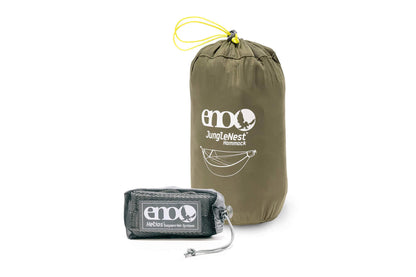 ENO JungleNest Hammock + Helios Straps Bundle