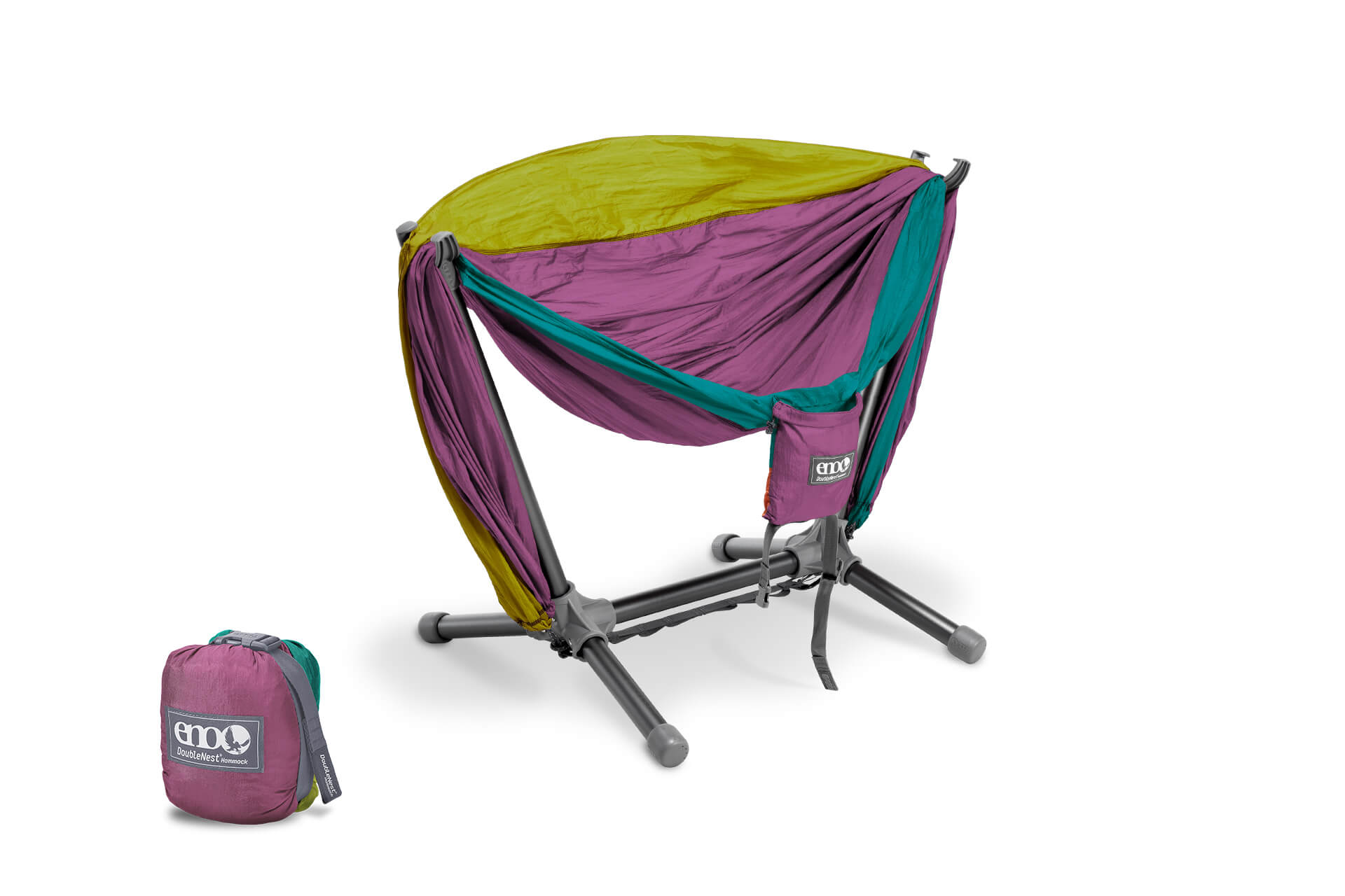 DoubleNest Hammock + Parklite Stand Bundle | ENO