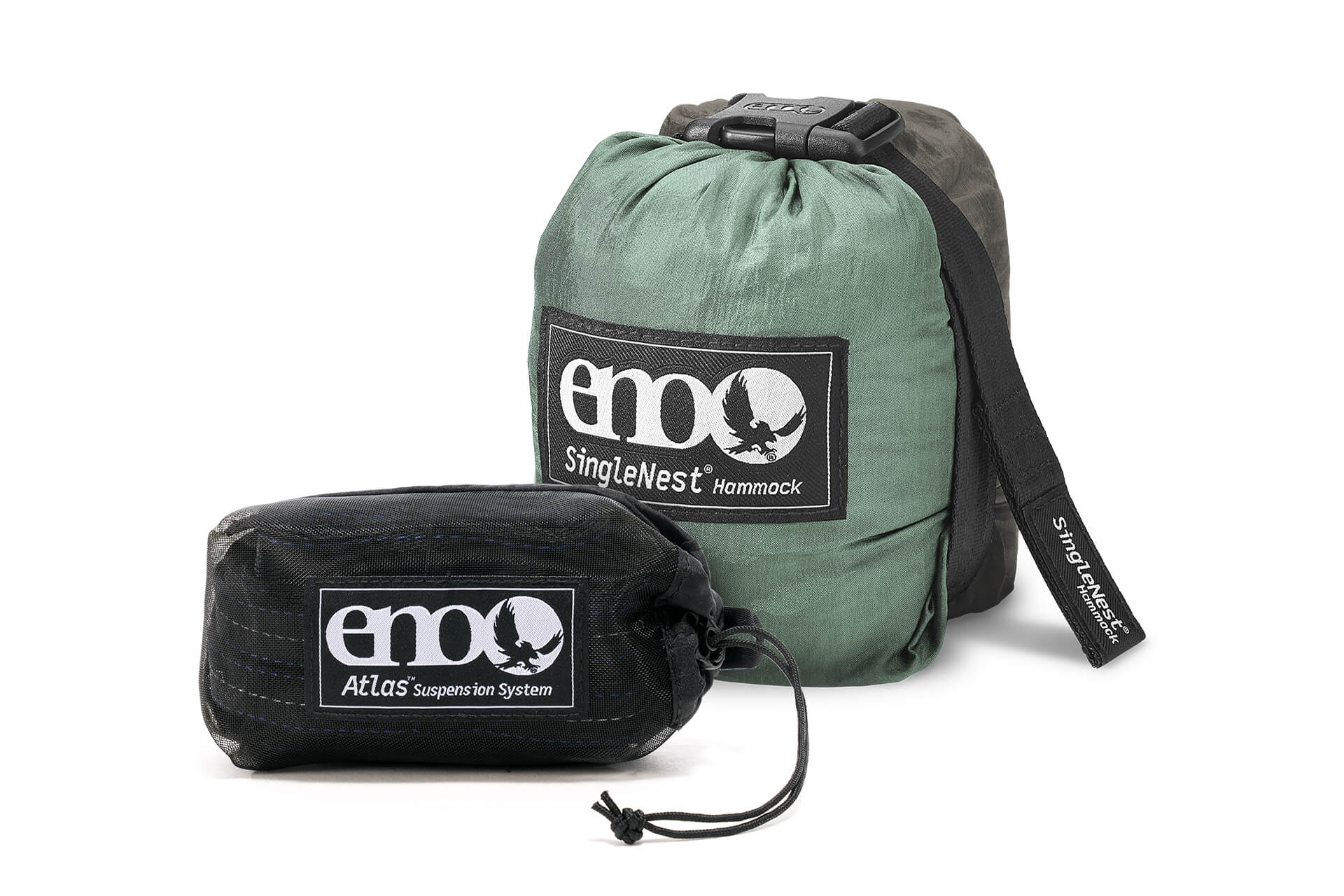 ENO SingleNest Hammock + Atlas Straps Bundle