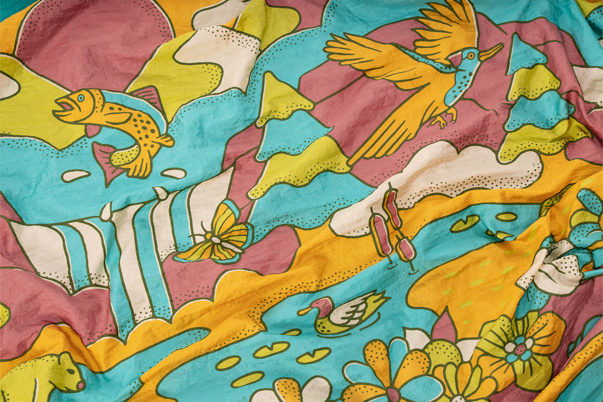Vibrant Earth Giving Back Hammock | Support Trust for Public Land