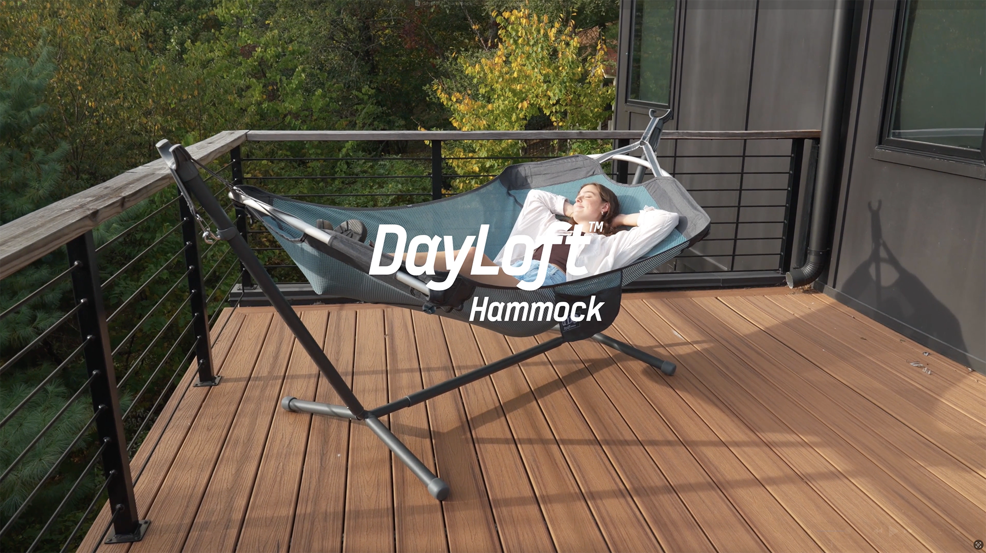 Load video: DayLoft™ Hammock - Redefining Relaxation