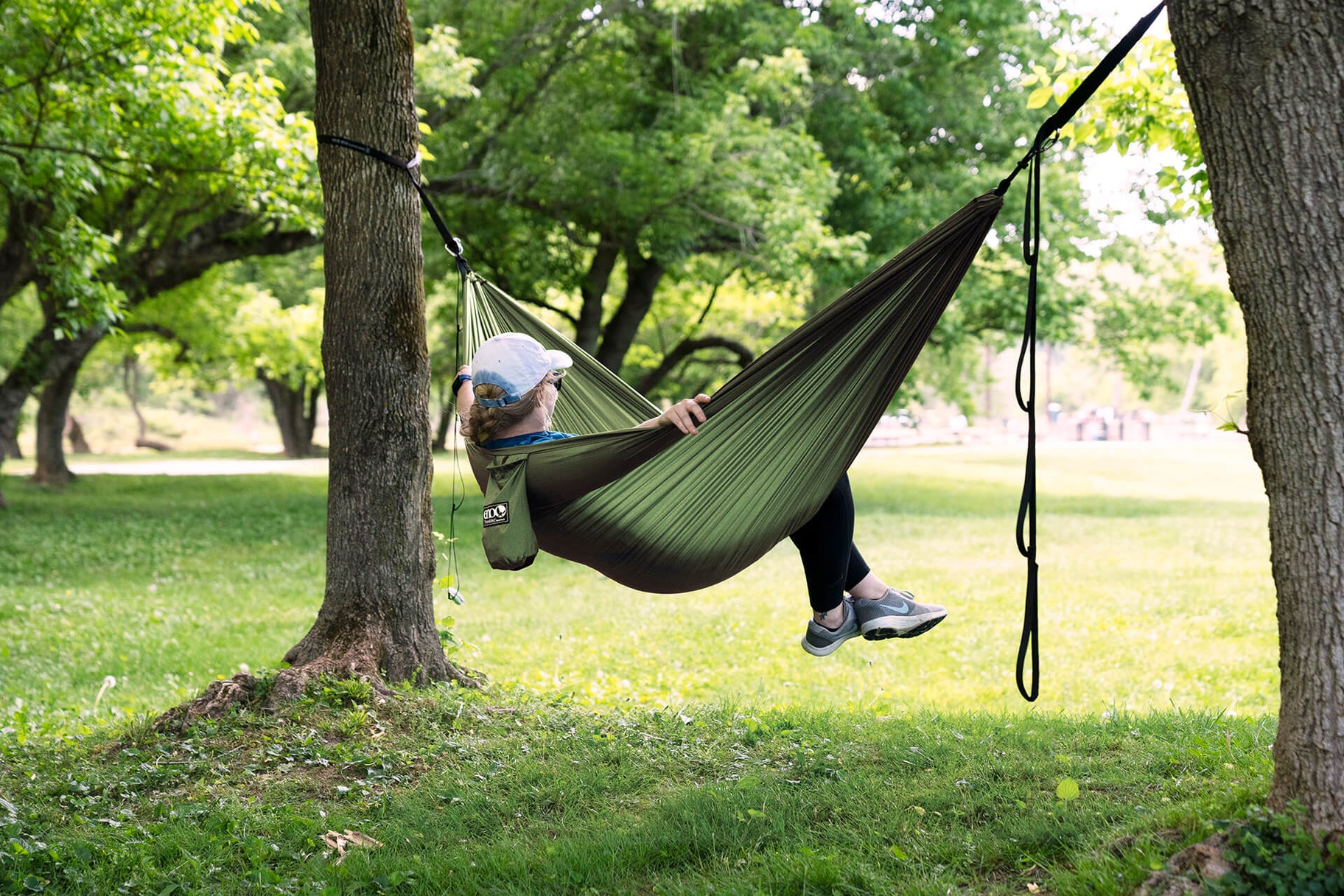 Hanomack TravelNest Hammock + Straps Combo - Travel Hammock | ENO