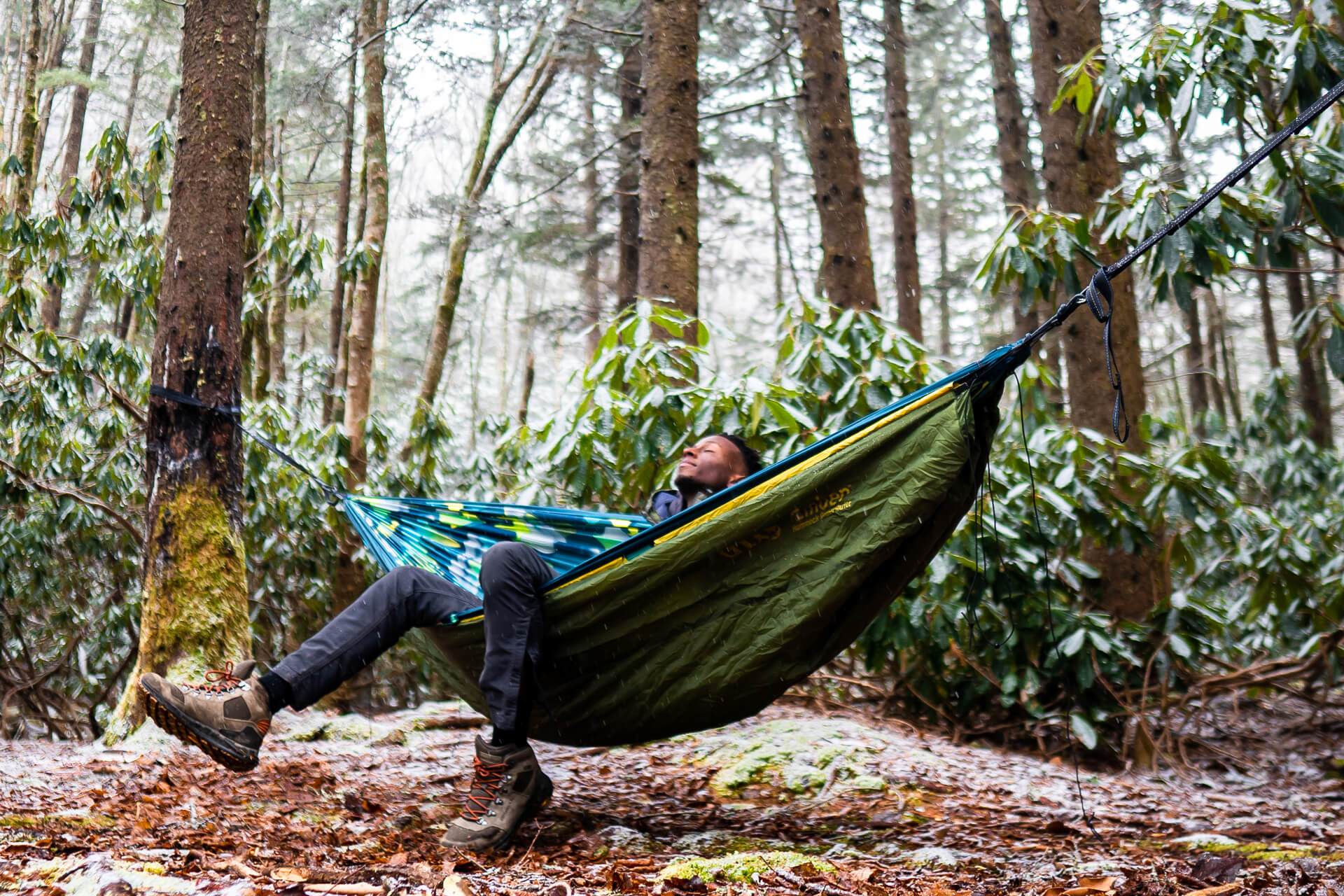 ENO Ember UnderQuilt Isolante Per Amaca, Per Primavera E Autunno, Colore Evergreen