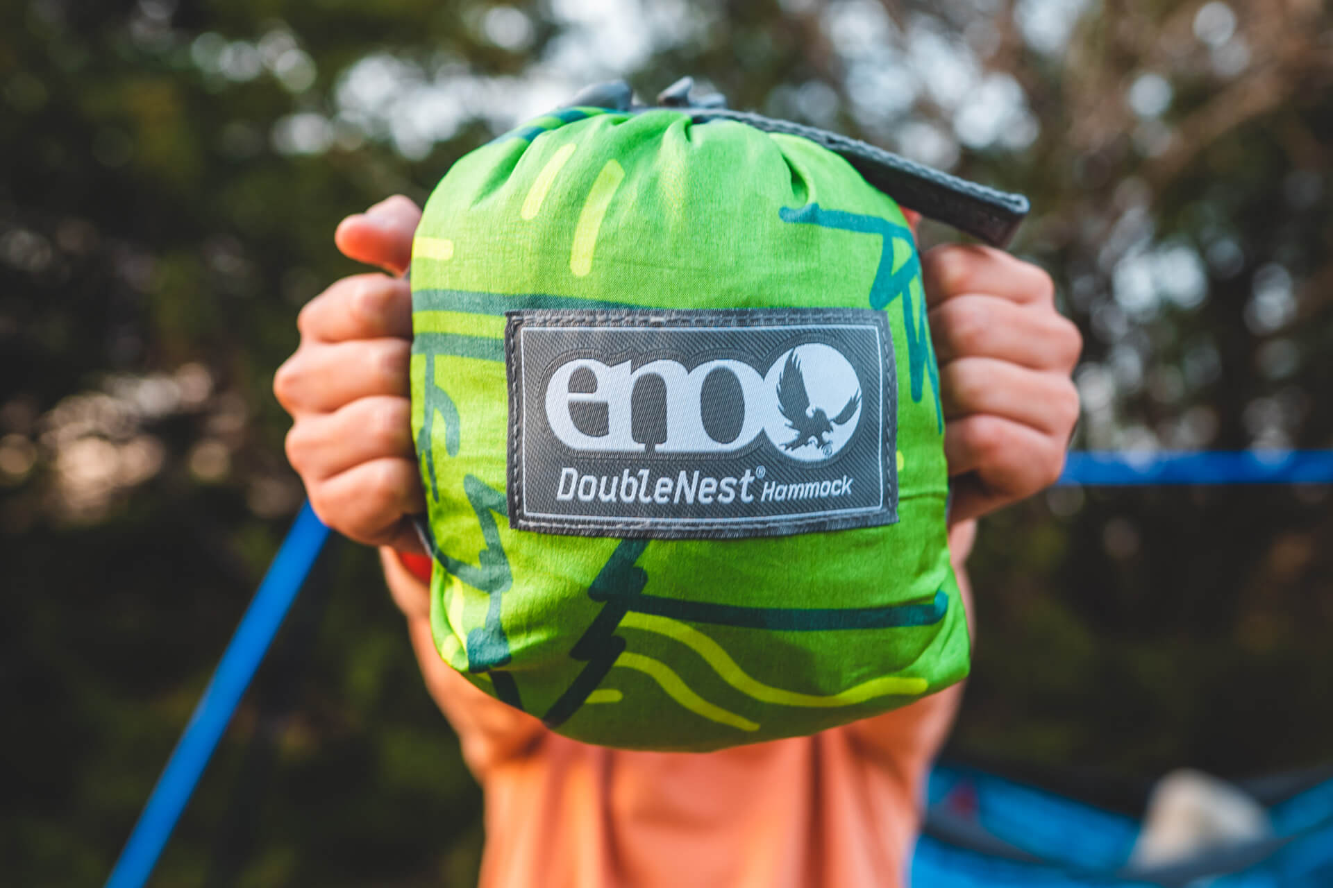 Eagles Nest Outfitters Giving Back Hammock, ENO LNT DoubleNest Hammock Print 